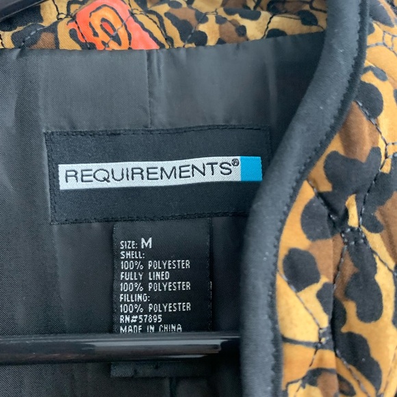 Requirement coat animal print - Picture 2 of 3